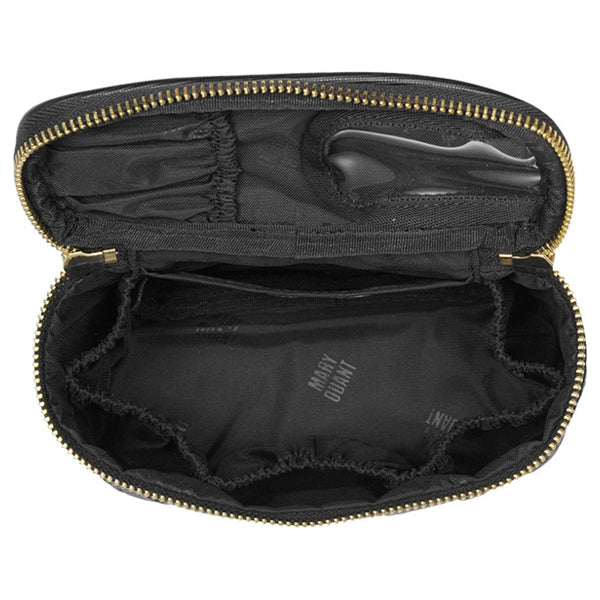 Mary Quant Simple Emboss Daisy Vanity (Black)