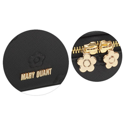 Mary Quant Simple Emboss Daisy Vanity (Black)