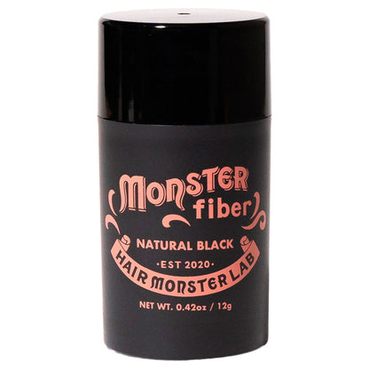 hair monster lab Monster Fiber (Natural Black), 12g