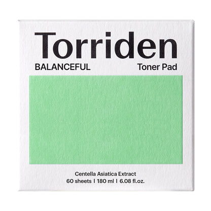 Torriden Balanceful Cica Toner Pad, 60 sheets