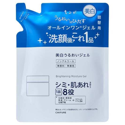 Chifure Whitening Moisturizing Gel N, Refill, 103g, Moist, Fragrance-free