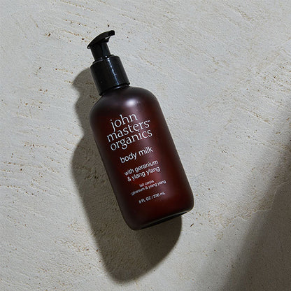 G&Y Body Milk, 236ml, Geranium & Ylang Ylang