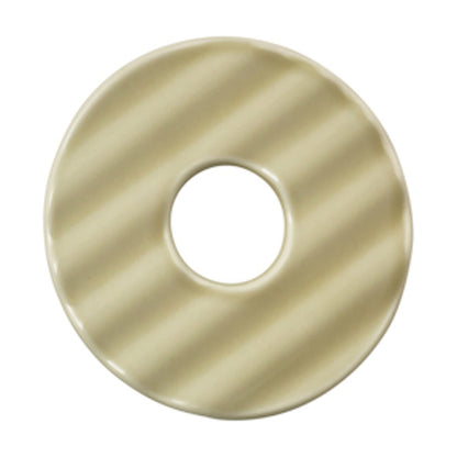 Pororoca Soap Dish Hasami-yaki (Sand Beige), 10cm