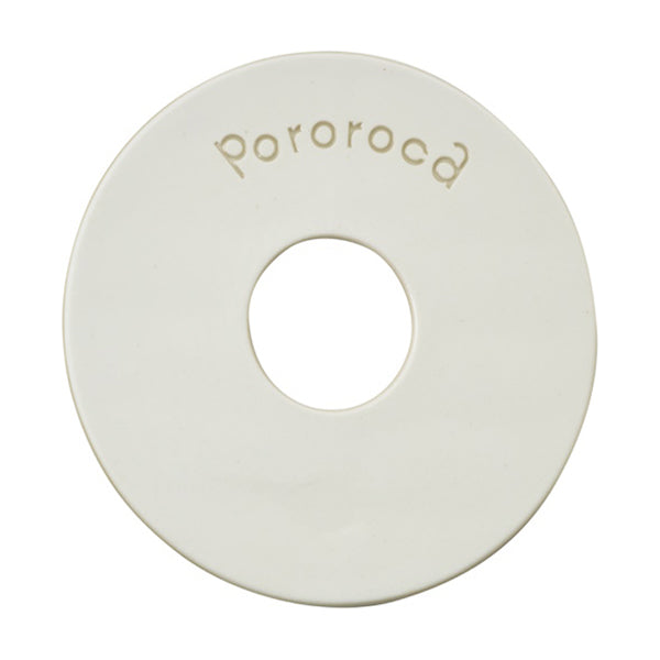 Pororoca Soap Dish Hasami-yaki (Sand Beige), 10cm