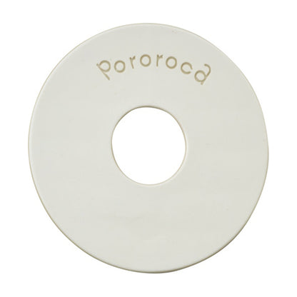 Pororoca Soap Dish Hasami-yaki (Sand Beige), 10cm
