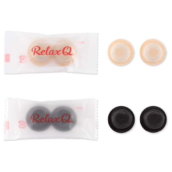 RelaxQ Hot Earring (Black & White), 12 Pairs