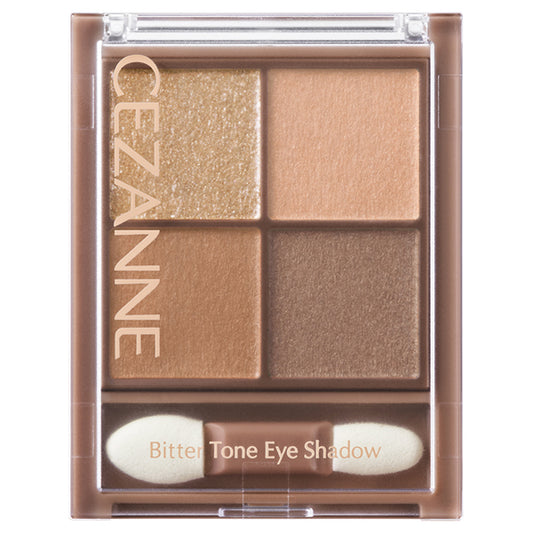 CEZANNE Bitter Tone Eyeshadow, 03 Biscuit Brown, 4.5g