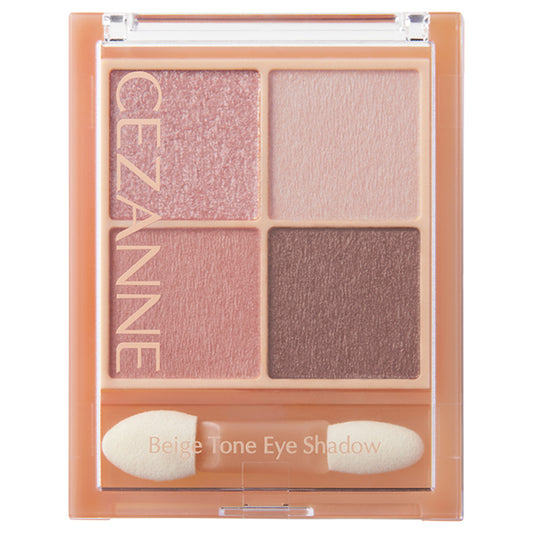 CEZANNE Beige tone eyeshadow, 06 Peach beige, 4.3g