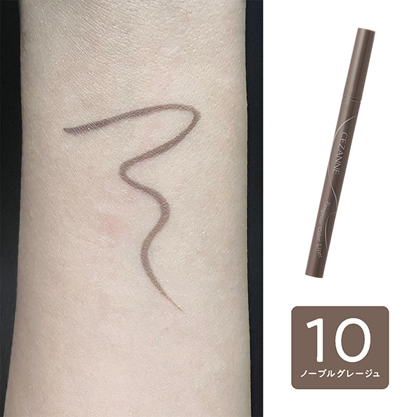 CEZANNE Eyegenic Color Liner, 10 Noble Greige, 0.4ml