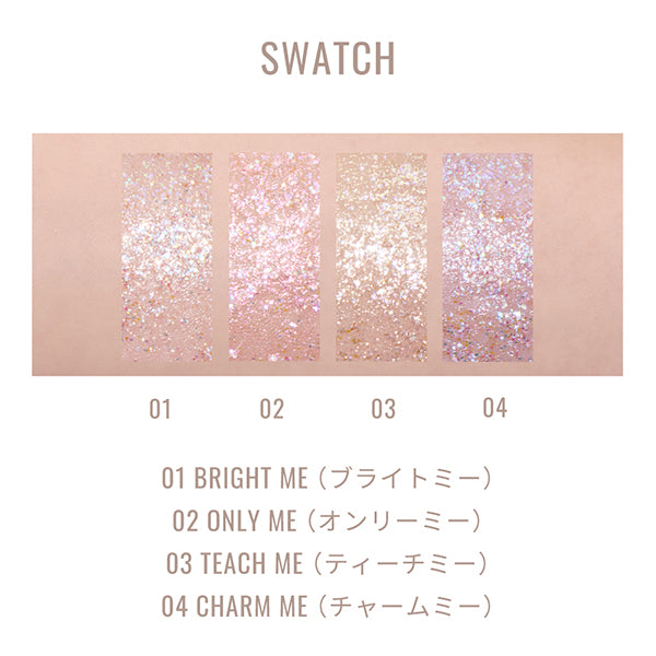 Ririmew Pick Me Eyes Glitter, 01 Bright Me, 3.5g