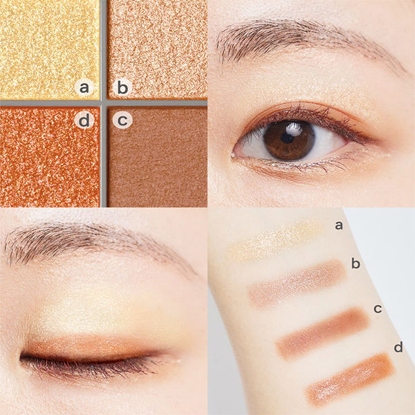 ORBIS Four Tones Styling Eyes, Sunny Gerbera, Fragrance-free