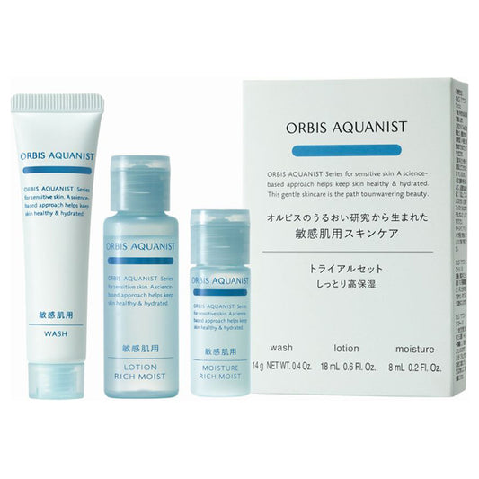 ORBIS Aquanist Trial Set RM (Moist High Moisture), 14g+18ml+8ml