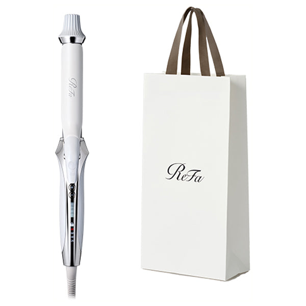 ReFa Curl Iron Pro 26 White + ReFa Shopper Set