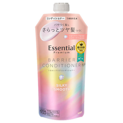 Essential Premium Moisture Barrier Conditioner Silky & Smooth, Refill, 340ml, Floral Luxe Scent
