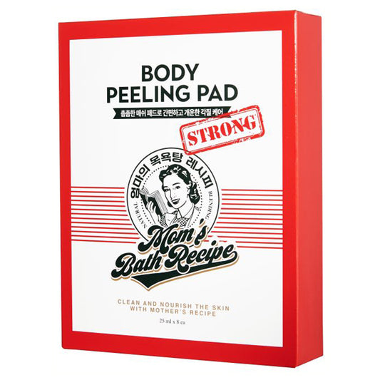 Mom’s Bath Recipe Body Peeling Pad Strong (Tropical Soap), 25ml x 8