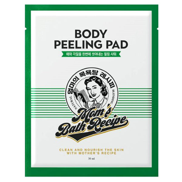MOM’S BATH RECIPE Body Peeling Pad Original (Woody), 30ml