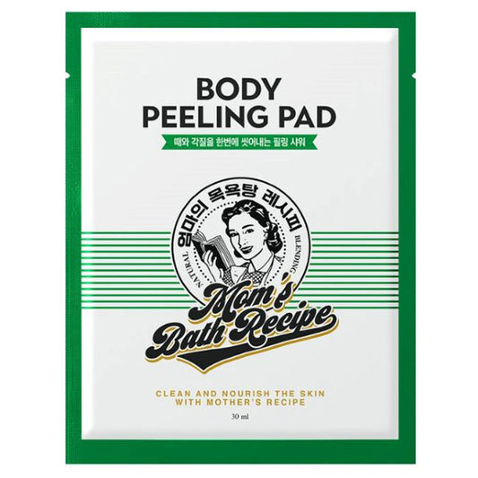 MOM’S BATH RECIPE Body Peeling Pad Original (Woody), 30ml