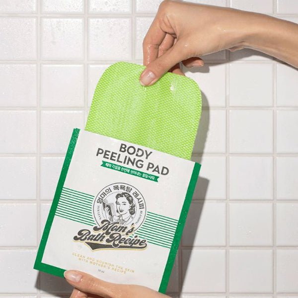 MOM’S BATH RECIPE Body Peeling Pad Original (Woody), 30ml