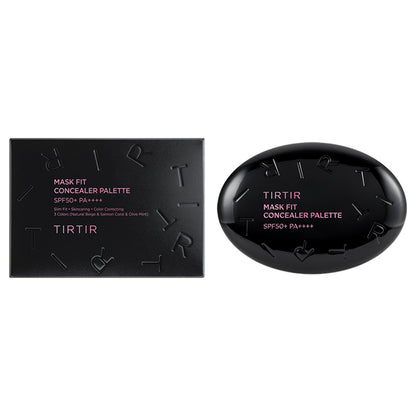 TIRTIR MASK FIT CONCEALER PALETTE, 01, 1.2g x 3, Moisturizing