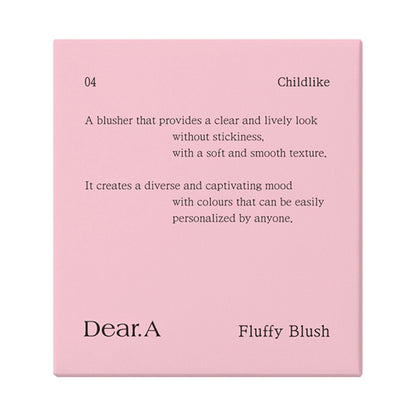 Dear.A Fluffy Blush, 04 Childlike, 1.8g