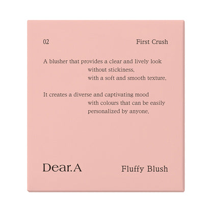 Dear.A Fluffy Blush, 02 First Crush, 1.8g