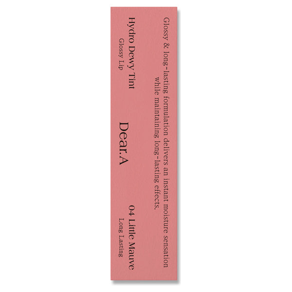 Dear.A Hydro Dewy Tint, 04 Little Mauve, 4.5g