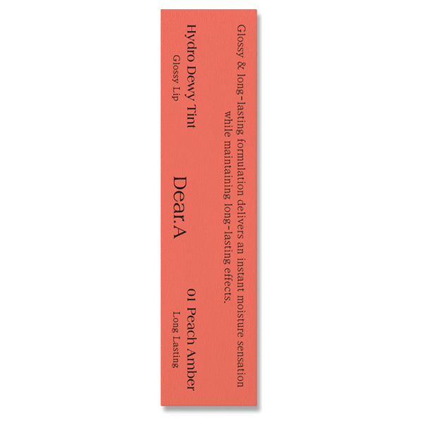 Dear.A Hydro Dewy Tint, 02 Apricot Cider, 4.5g