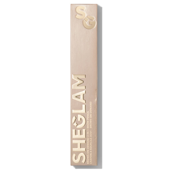 SHEGLAM Brow On Demand 2-in-1 Brow Pencil (Taupe)