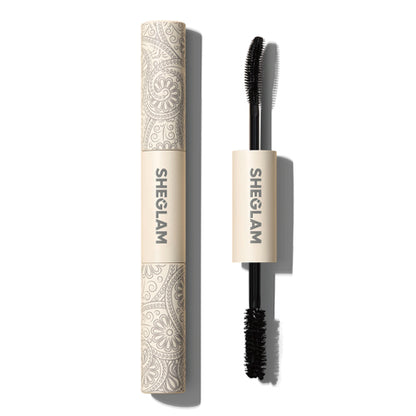 SHEGLAM All-In-One Volume & Length Mascara Washable (Black), 4g x 2