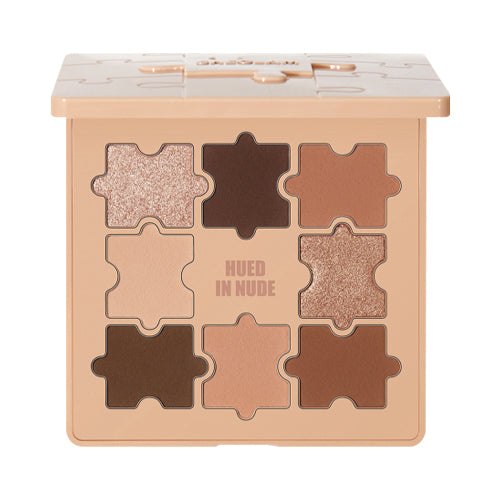 SHEGLAM Jigsaw Eyeshadow Palette (Hued in Nude), 8g