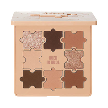 SHEGLAM Jigsaw Eyeshadow Palette (Hued in Nude), 8g