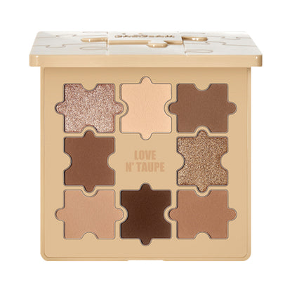 SHEGLAM Jigsaw Eyeshadow Palette (Love in Taupe), 8g