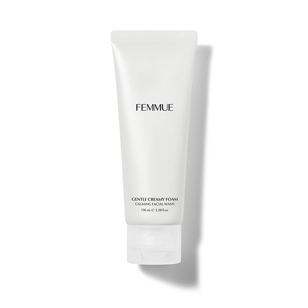 FEMMUE Gentle Creamy Foam Wash, 100ml, The noble scent of geranium and jasmine.
