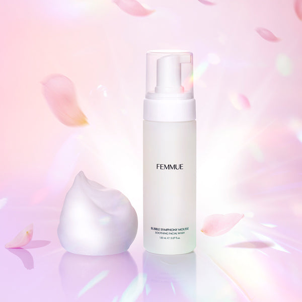 FEMMUE Bubble Symphony Mousse Wash, 150ml, Noble scent of geranium and jasmine