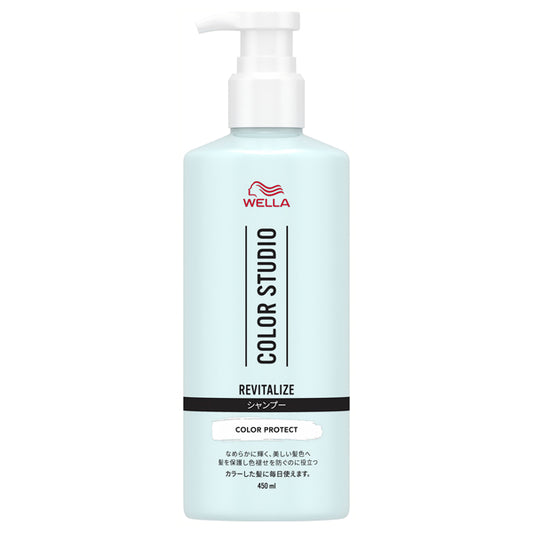 Color Studio Revitalize Shampoo, 450ml, Refreshing and gentle floral scent