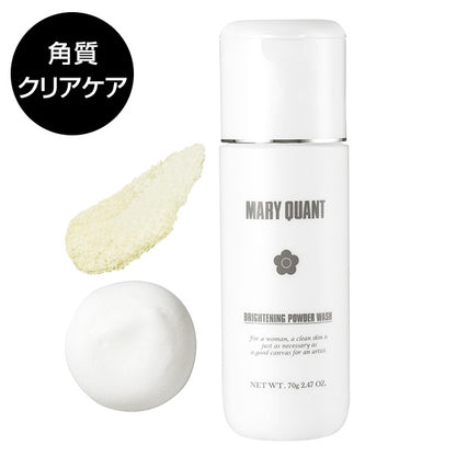 Mary Quant Brightening Powder Wash, 70g, Brilliant White Bouquet