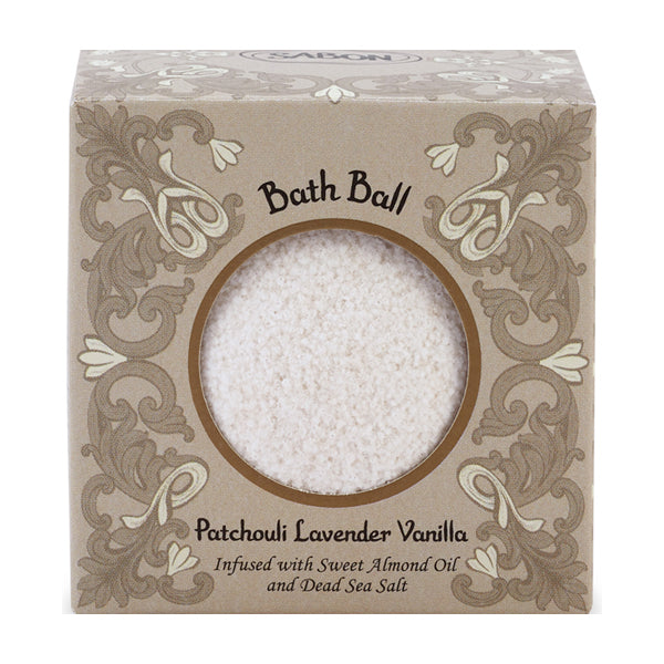 SABON Bath Ball Patchouli Lavender Vanilla 2024, 160g, Patchouli Lavender Vanilla