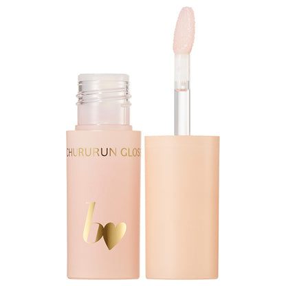 b idol Chururun Gloss, 01 Nude Skin, 2.5g