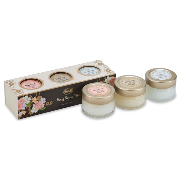 Sabon Scrub Gift Trinity, 60g x 3
