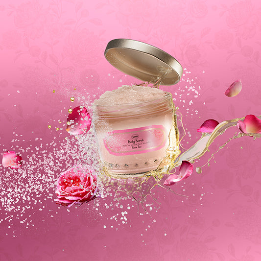 SABON Body Scrub Rose Tea, 600g, Rose Tea