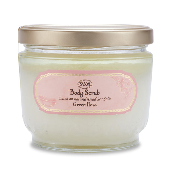 SABON Body Scrub Green Rose, 600g, Green Rose