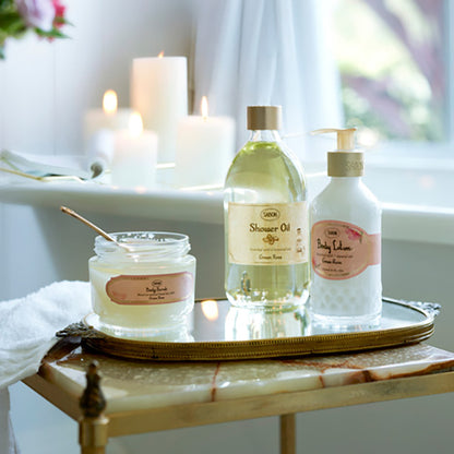 SABON Body Scrub Green Rose, 600g, Green Rose