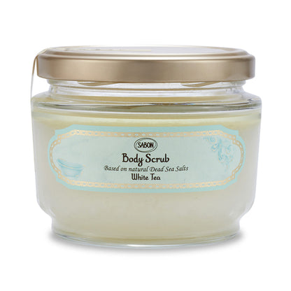 SABON Body Scrub S White Tea, 320g, White Tea
