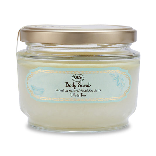 SABON Body Scrub S White Tea, 320g, White Tea