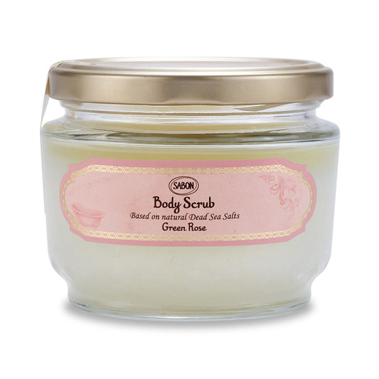SABON Body Scrub S Green Rose, 320g, Green Rose