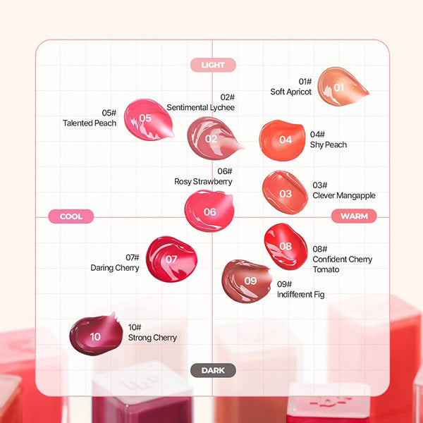 lilybyred Bloody Liar Coating Tint, #10 Strong Cherry, 4g