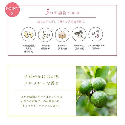DR.MORITA 3-Type Fermented Liquid Mask (Aging Care/Neroli & Sweet Orange), 5 sheets