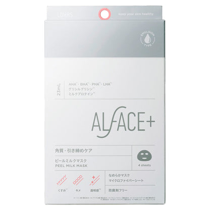ALFACE Peel Milk Mask, 23ml x 4