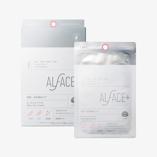 ALFACE Peel Milk Mask, 23ml x 4