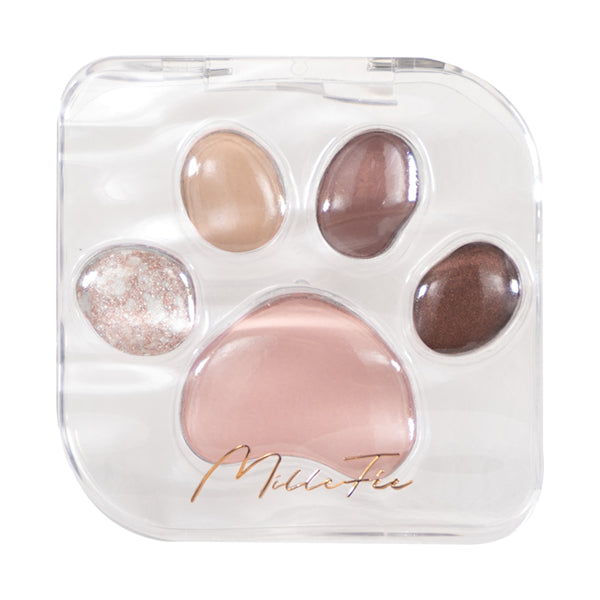 MilleFee Miao Paws Eyeshadow Palette, 03 Tsundere, 7g